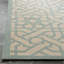 Bleu/beige à motif géométrique Triumph Tapis décoratif-21411953