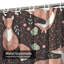 Rideau de douche mignon avec 12 crochets-1377400520