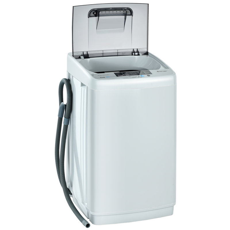 Costway 1.04 cu. ft. High Efficiency Portable Washer & Dryer Combo in with Child Safety Lock