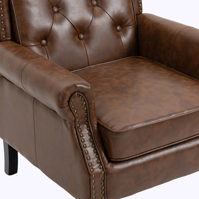 Indulge in Unparalleled Comfort: The Ultimate White Faux Leather Armchair
