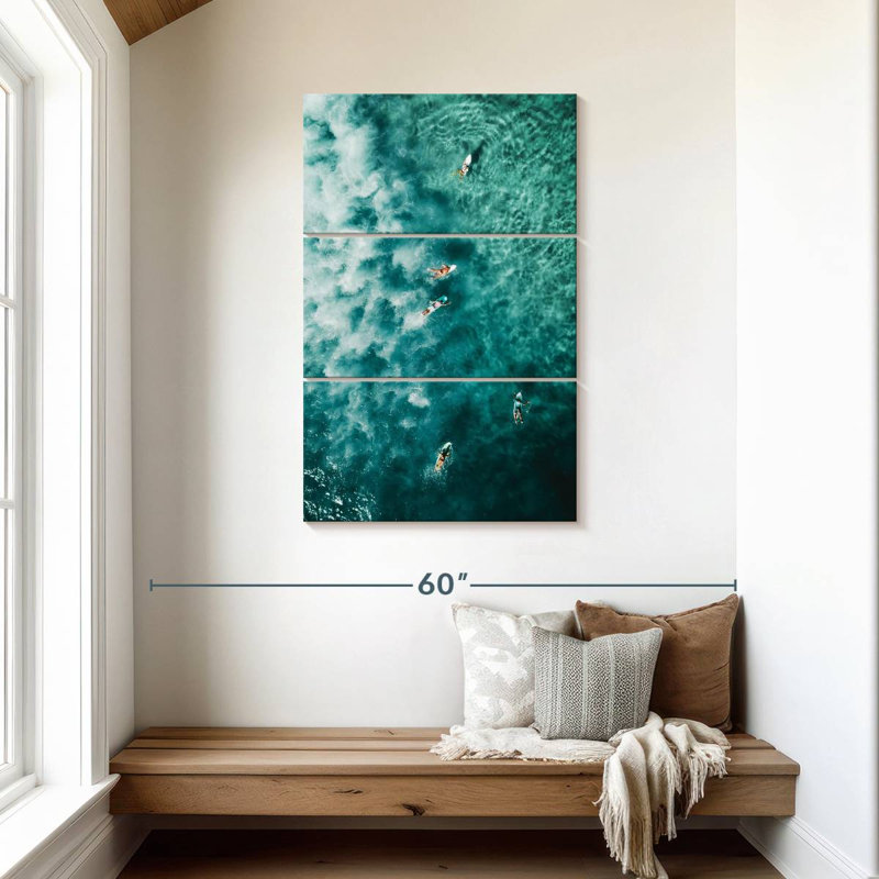 Senne Before A Wave, 45" H x 28" W