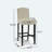 Baltimore Upholstered Bar Stool with Solid Wood Frame-112965137