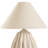 Uttermost Javary Matte Beige Table Lamp