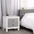 Modern Rustic 2-Drawers Nightstand, Bed Side Table
