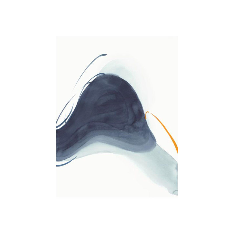 Emerald Membrane II Print by Sara Brown, 48" H x 36" W, Image Brush Gel