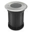 Cohocton Brushed Stainless Steel Metal Pathway Light