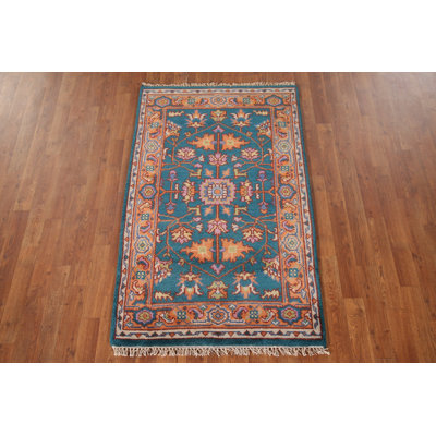 Tapis oriental bleu 3x5