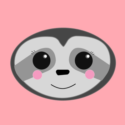 Slothie - Wrapped Canvas Painting