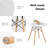 Kayshon 4 - Person Four Leg Dining Set-906108659