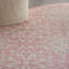 Tapis floral ivoire / rose Yurig-1684078019