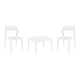 Farrah Snow 2 Person Seating Set