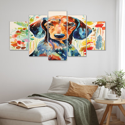 Frias - Dog Wall Art 5 Piece