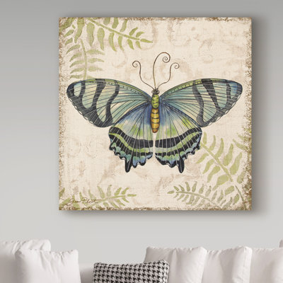 «Butterfly Daydream 4» de Deagen, impression sur toile tendue