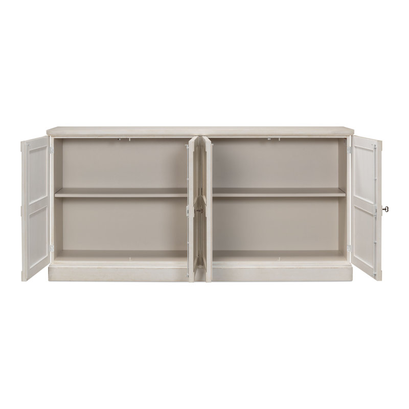 Montgomeryville 75'' Solid Wood Sideboard, Whitewash