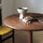 French style solid wood round dining table