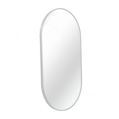 Miroir ovale en métal