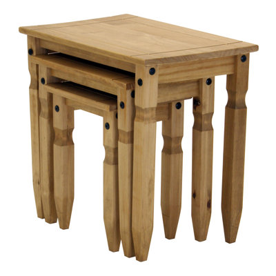 Abilio Solid Wood Nesting Tables