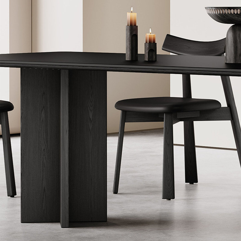 Table de salle à manger industrielle française, 29.5" H x 63" W x 31.5" D