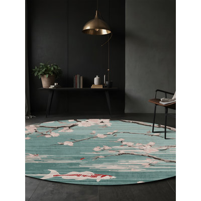 Tapis gris soyeux et moelleux