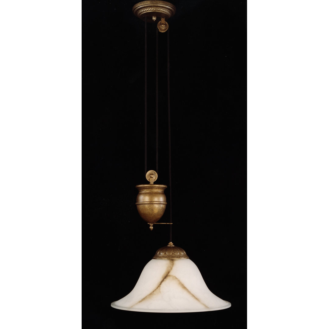 Digiacomo 1 - Light Rust Antique Bronze Bell Pendant
