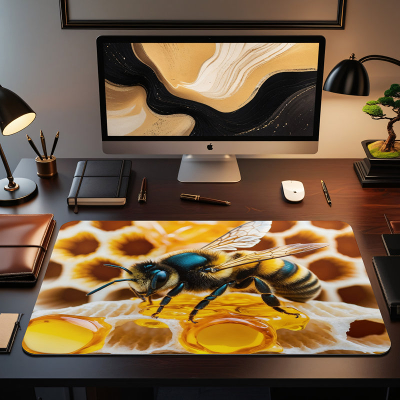 Polyester Desk Pad, 23.6x13.8