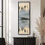 «Soft Foggy Forest Lake Reflection», impression murale sur toile encadrée-133897545-133897546