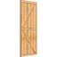 TimberCraft 5 3/8 "encadré avec panneaux n-lattes avec Z-Bar, cèdre rouge de l'Ouest-36420917-36420964