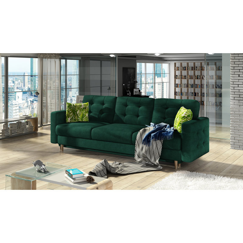 Valentin Sofa Bed, Green