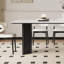 Table de salle à manger rectangulaire de style américain rétro-102438102