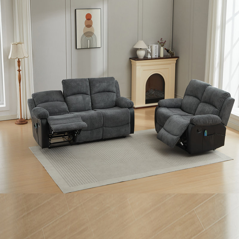 Fabric 241.3cm Reception Sofa