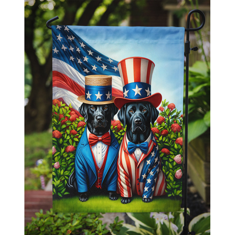 Drapeau All American Garden, Labrador Retriever