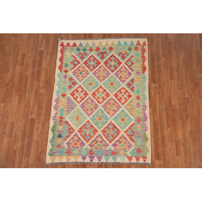 Tapis géométrique Kilim
