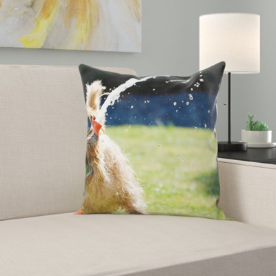 Dog Throw Pillow