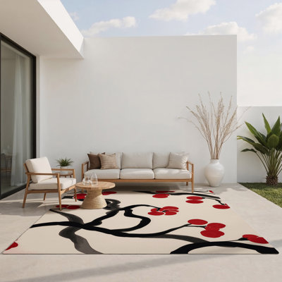 Tapis intérieur et extérieur Wisteria Waves