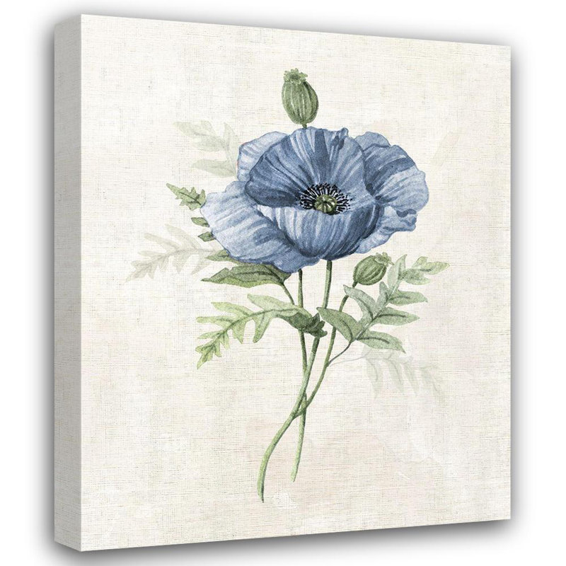 Art sur toile tendue avec Lark Manor ™ Robinson, Carol, Farmhouse Periwinkle IV, H 18 po x l 15 po