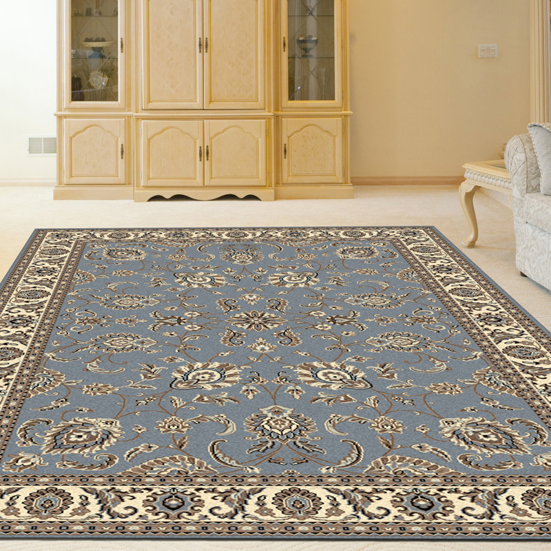 Oriental Indoor Rug, Rectangle 9'10" x 12'10"