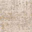 Tapis abstrait beige touffeté à la main-70927344