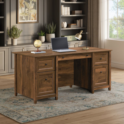 Bureau de direction Damian, finition Grand Walnut