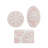 Medallion Cotton Tufted Bath Rug