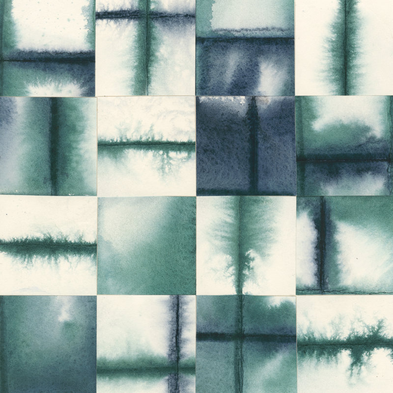 Evanesce I - Wrapped Canvas Print, 30cm H x 30cm W