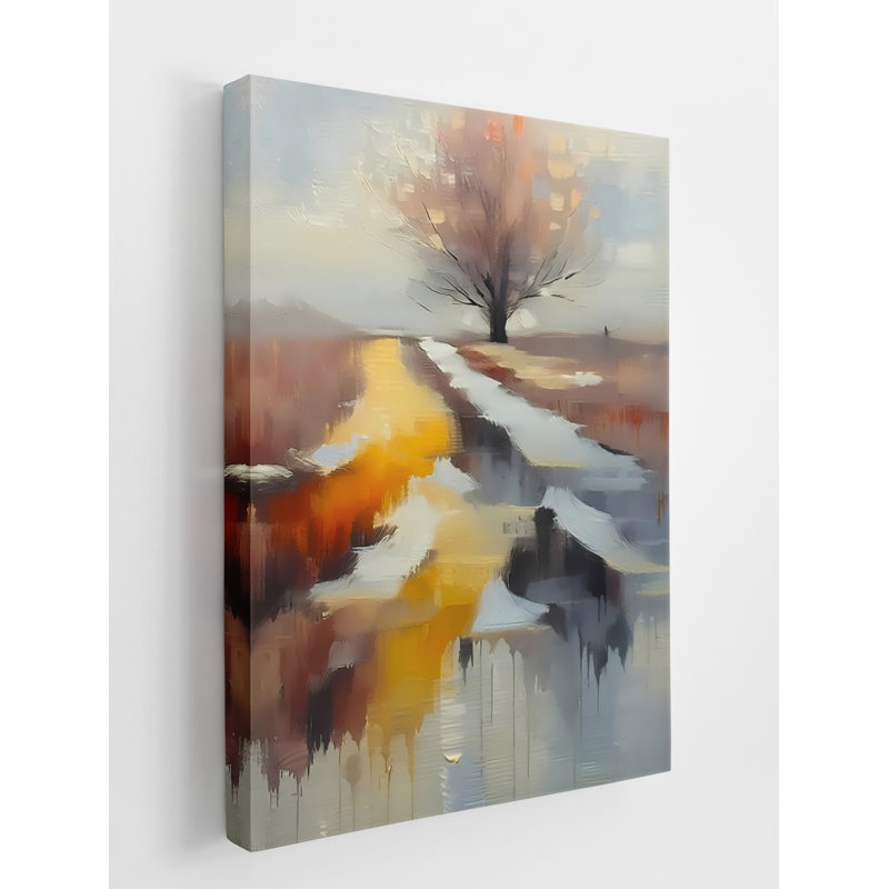 Solitude illuminée, H 32 po x l 24 po