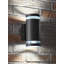 Newkirk Anthracite Grey 2 - Bulb 2.16cm H Outdoor Wall Lantern-1412231877