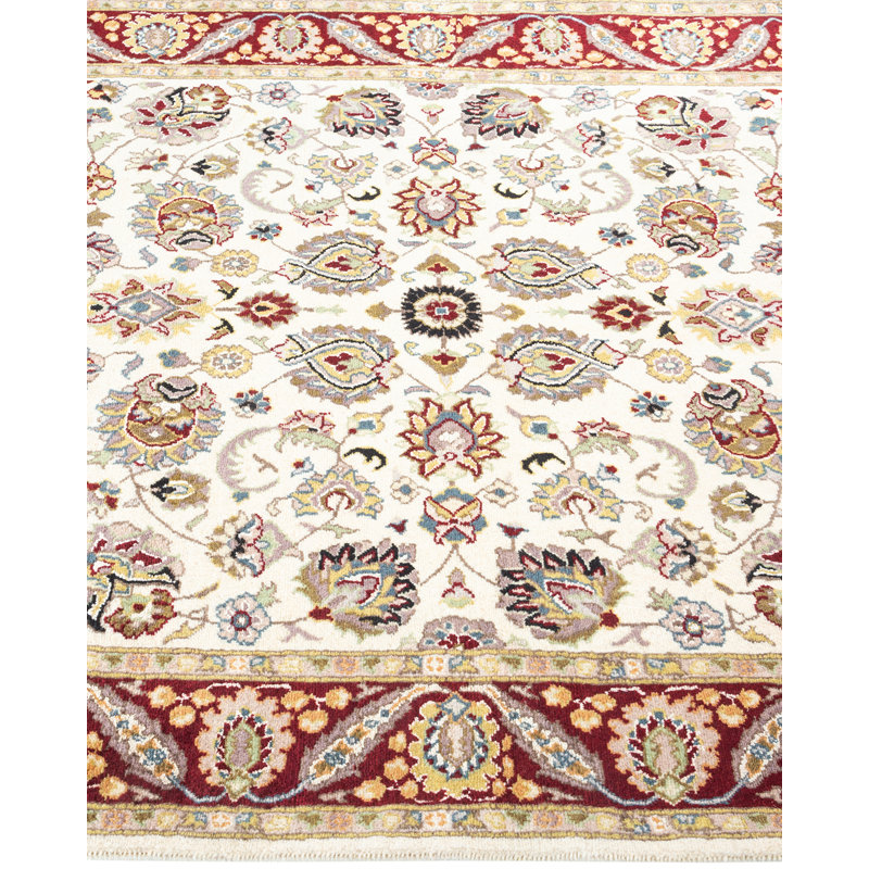 Classic One-of-a-Kind 4'1" X 6'6" Hand Knotted Area Rug