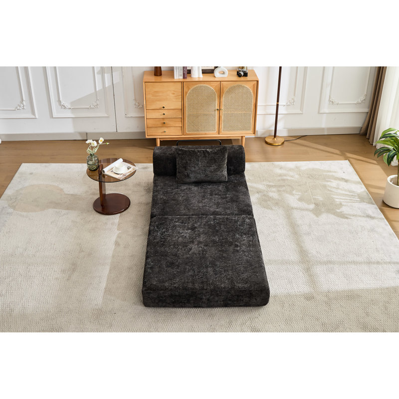 Compresseur monoplace noir, convertible en lit, cadre de forme fixe, chenille haute performance, sans assemblage pour les utilisateurs exigeants, modulaire désossé, boulochage durable