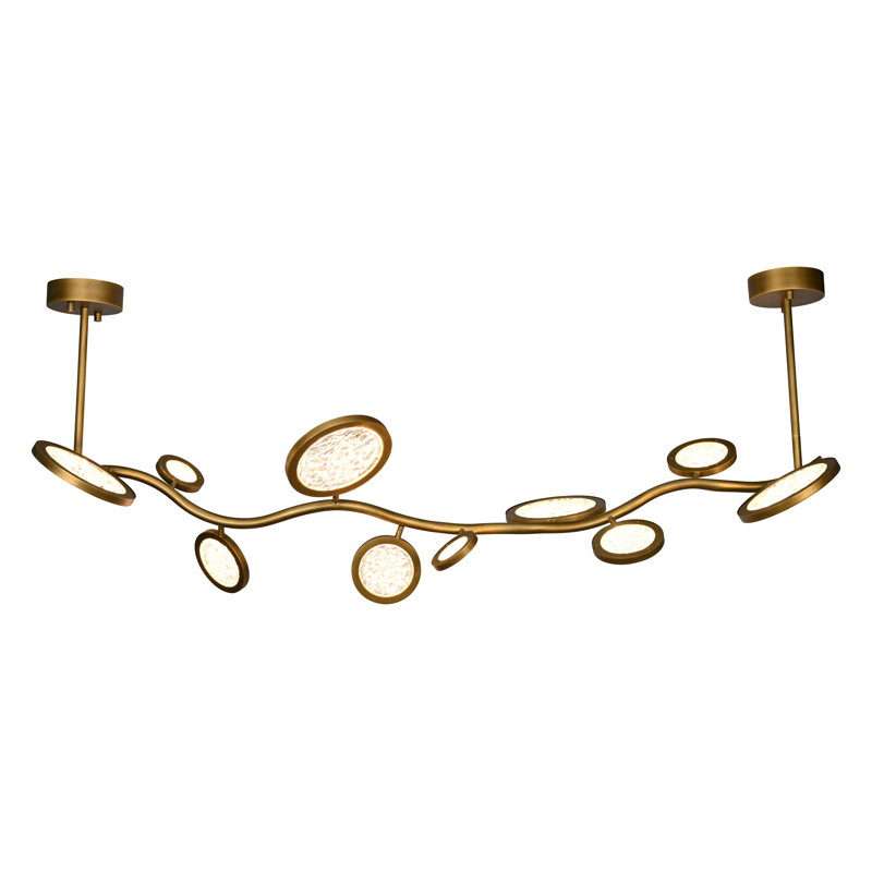 Island 10 - Light Pendant, Brass