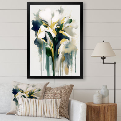 " Green Impression Of Iris "