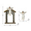 11-Piece Ivory Resin Nativity Figurine Set