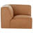 Jaye - 6 Piece Genuine Leather Upholstered Reversible Modular Corner Sectional Sofa with Ottoman