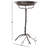 Juriana Metal Single Tier Birdbath-457816427