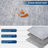 Machine Washable Rug for Living Room, Non-Slip Non-Shedding Rug, Low Pile Traditional Border Carpet, Indoor Foldable Floor Covering for Nursery, Bedroom, Dining Room-1223895294